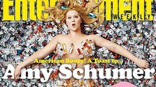 Amy Schumer Is Nude and Covered In Trash On the Cover of <i>EW</i>